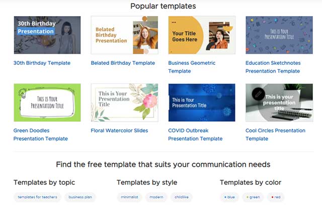 All SlidesCarnival templates are free to use