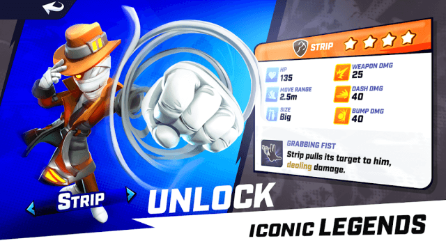 Unlock iconic legends icon