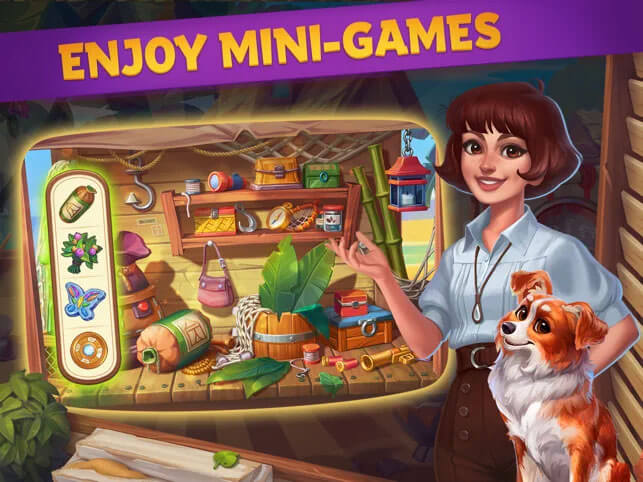 Enjoy exciting, fun mini-games
