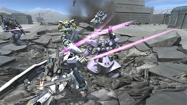 Customize Mobile Suit Unlimited limit to boost strength and change fighting style