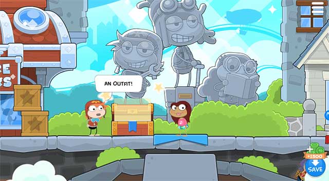 The main content of the games in Poptropica is aimed at children aged 6 - 15 years old