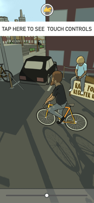 Control the bike on street