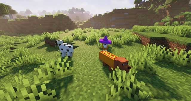 Dog Mod 1.16.5 will introduce into Minecraft dozens of new variations of dogs