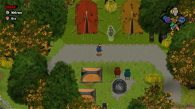 Befriend and help the ghosts that roam the Park Story game