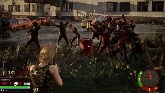The setting of Apocalypse: Floodgates game is a post-apocalyptic era with a huge number of zombies, extremely chaotic