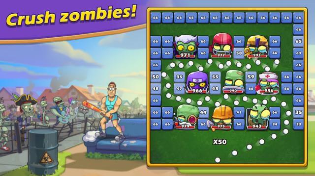 Shoot balls and kill all invading zombies in Breaker Fun 2