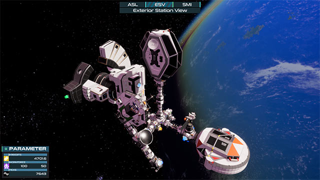 See the space station in 3D and feel free to zoom in and out
