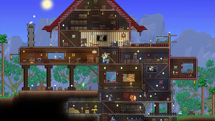 TOP những trò chơi đồ họa pixel hay nhất Terraria