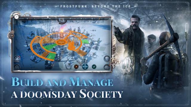  Building and managing a post-apocalyptic society in the game Frostpunk: Beyond the Ice