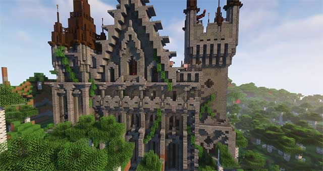 Integrated Dungeons and Structures Mod will add more buildings detailed design