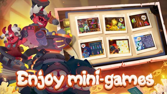 Enjoy exciting mini-games