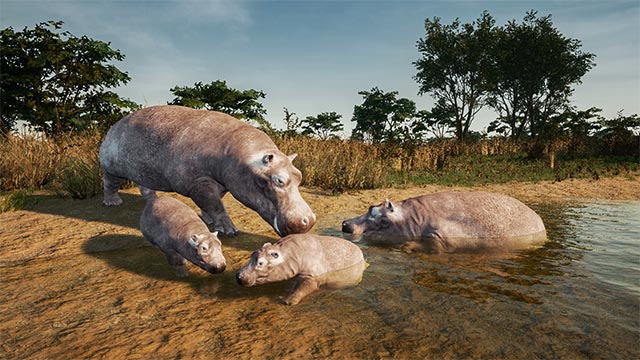 The April update of Animalia Survival game focuses on fixing bugs and upgrading features for hare, hippopotamus and elephant