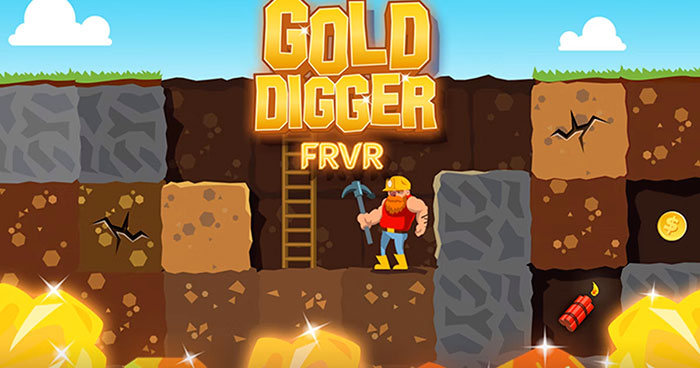 Gold Digger FRVR Mine Puzzle