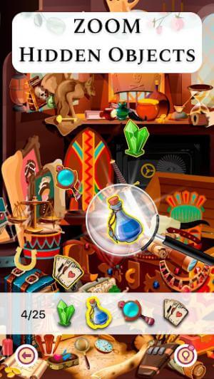 Bright Objects for you to zoom in to find hidden items