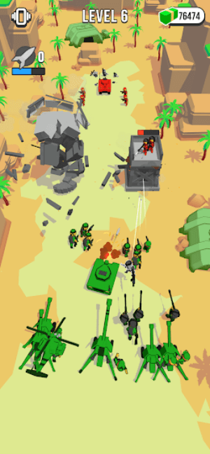 Epic Army Clash lets you engage in close combat with enemies