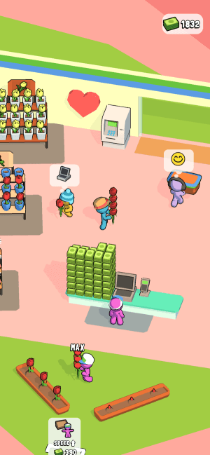 Run your minimart as much as possible growing in the game My Mini Mart 