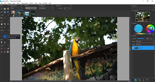 Photo Hero is one of the lightest image editors available