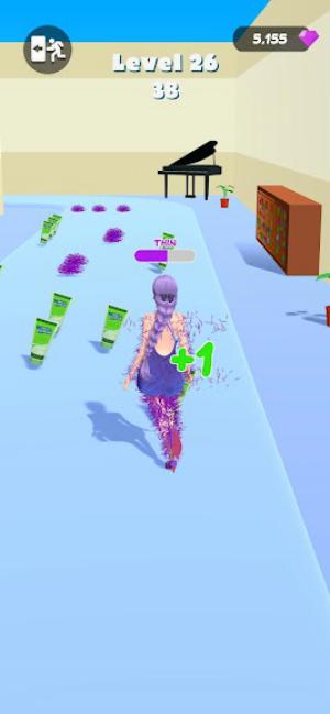 Simple runner gameplay