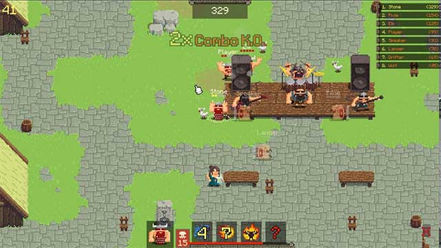 Control the Vikings and protect your village in Vikings Village: Party Hard