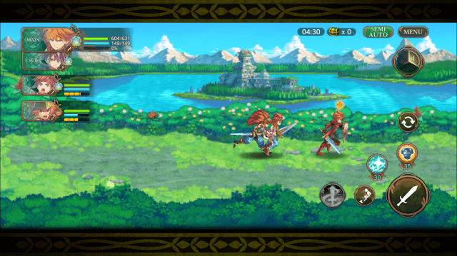 ECHOES of MANA is an immersive ARPG game. belongs to the legendary Mana game series