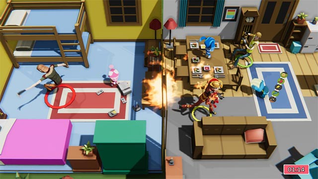 Playground Hero has fast action and funny gameplay