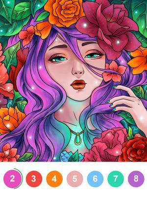 Paint by Number is a relaxing, addictive coloring by number game