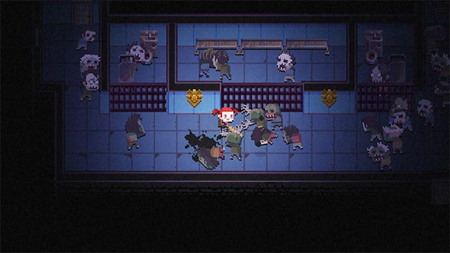 Death Road to Canada game has cute cartoon graphics so it doesn't cause fear for players