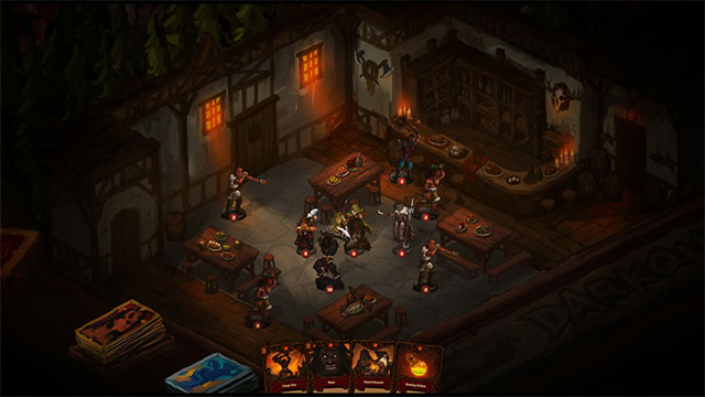 Dark Quest: Board Game is a mix mix of RPG, dungeon adventure and strategy cards