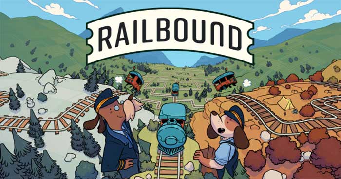 Railbound is a relaxing puzzle-simulation game on the topic of rail splicing