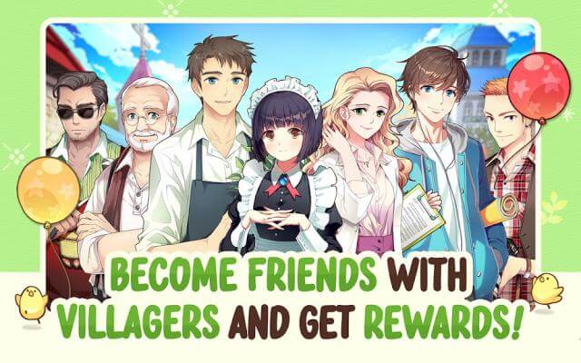 Build friendships with villagers and receive rewards