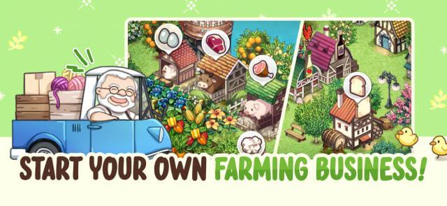 Start a new life by operating 1 farm in the game Every Farm 