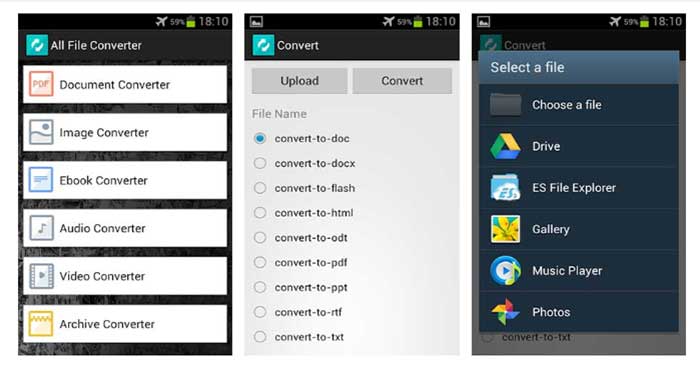 All File Converter cho Android 5.2 - Download.com.vn