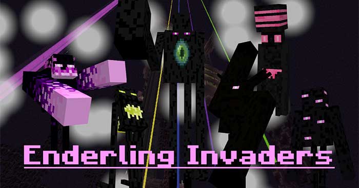 Enderling Invaders Mod sẽ thêm Enderling và Endersent vào Minecraft