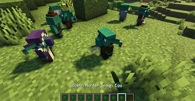 Goblins Community Mod 1.16.5 - 1.18.2 sẽ thêm vào Minecraft các Goblins Villager