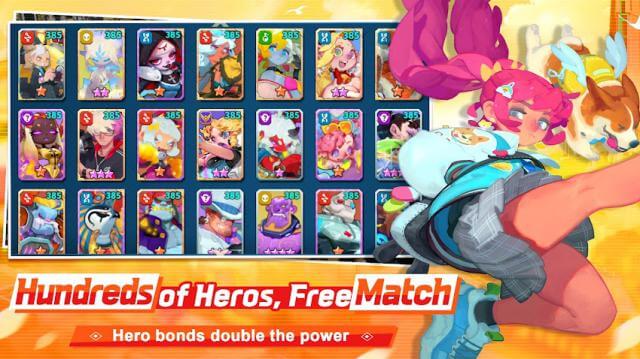Hundreds of heroes for you to mix and match