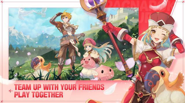 Team up with friends and play game together