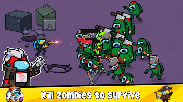 Kill zombies to survive
