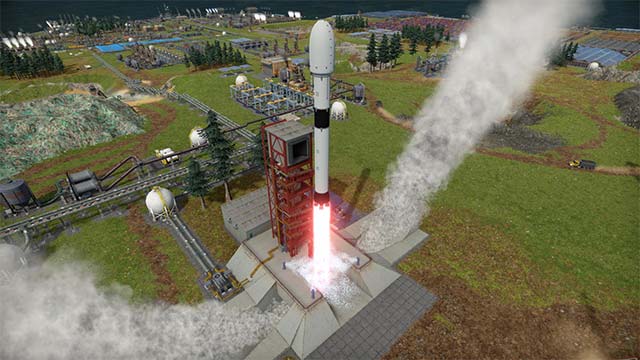 Focus on crafting vehicles and over 150 different products, including ... rocket