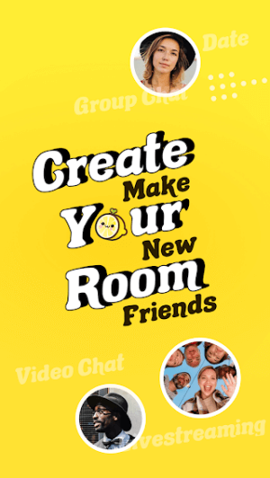 Lemo for the you create your own new friends chat room 