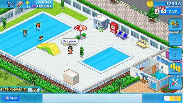 You can build both indoor and outdoor pools