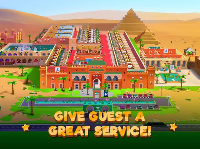 Provide a great stay for guests in Idle Hotel Empire Tycoon 