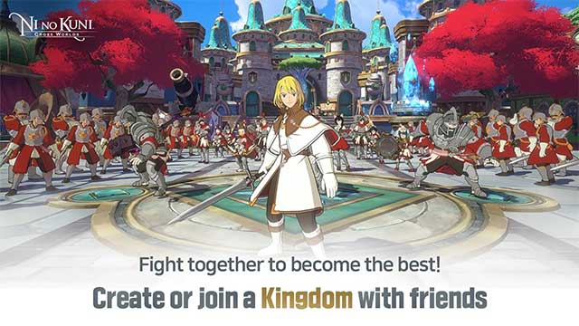 Create your own or join a kingdom with friends