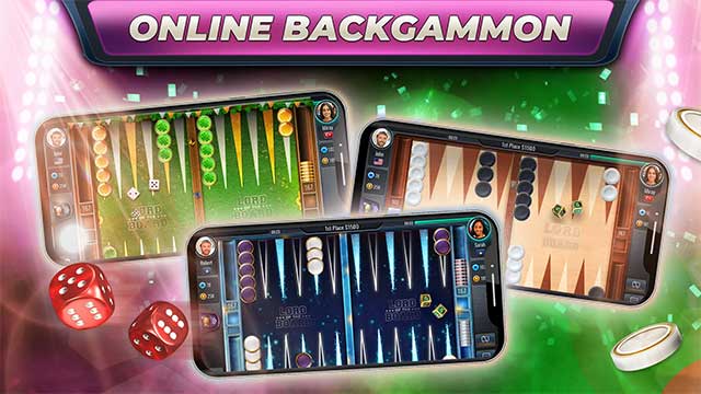 Backgammon - Lord of the Board for Android is a board game with a competitive level high race
