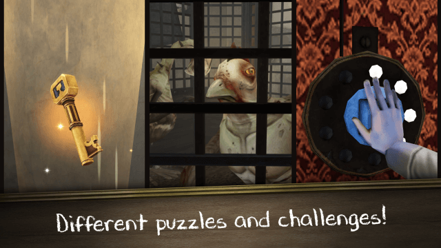Various puzzles and challenges that you need to solve while on the run in Evil Nun Rush