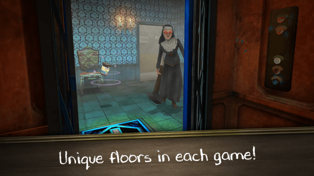 Each floor offers a horror experience. different