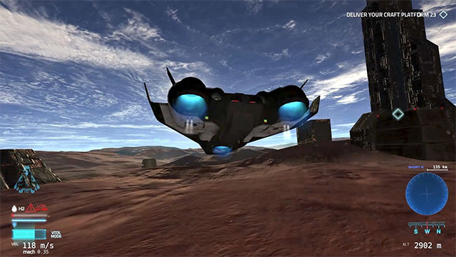 Master your own spaceship to explore the alien world where hide many secrets