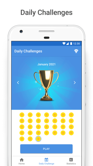 Lots of daily challenges let you conquer