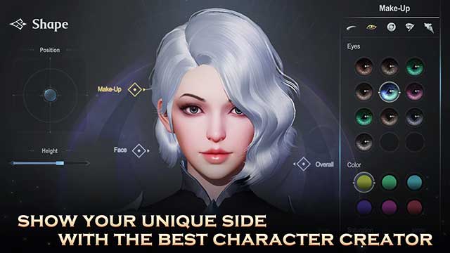 Use MU Origin 3's detailed character generator to design your own character