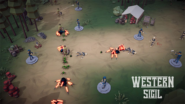 Western Sigil gives you access to an immersive resource management and defense experience