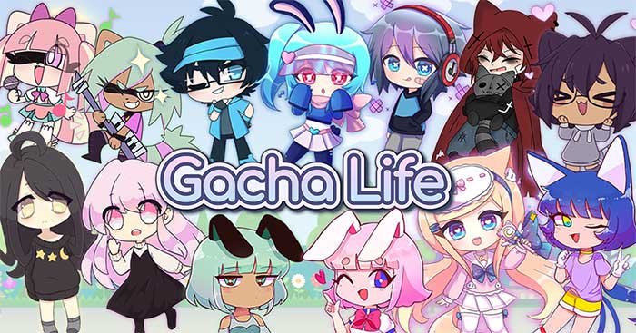 Design cute Anime characters in Gacha Life online simulation game